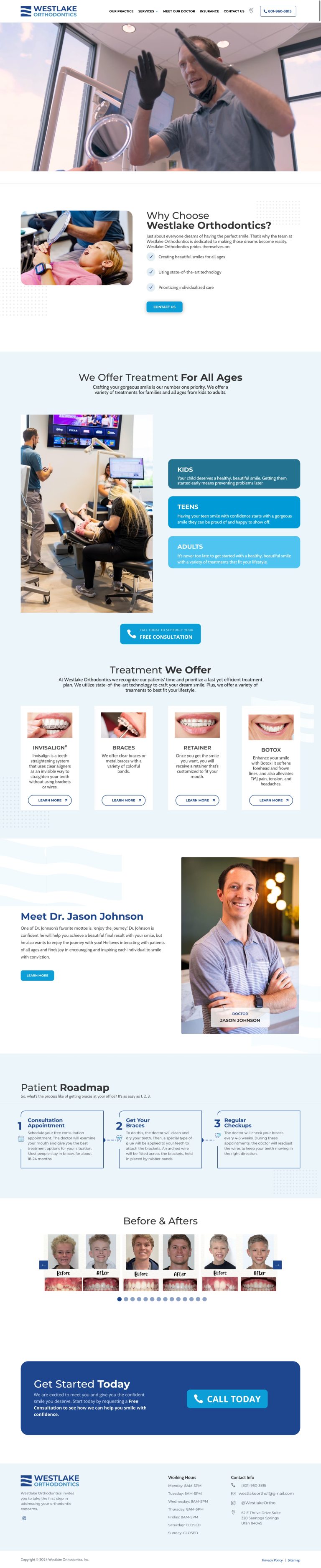 Dental Website Development Services