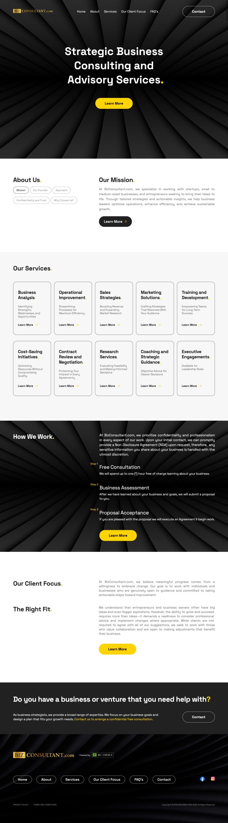 consultant web development services