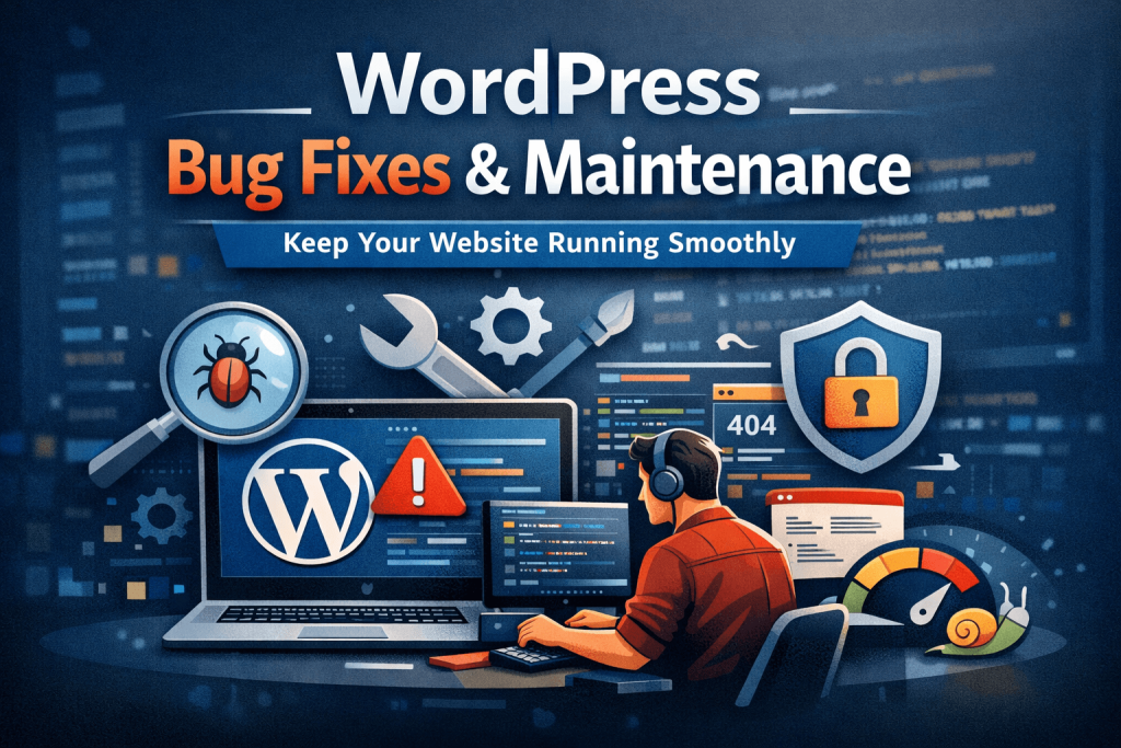 WordPress Bug Fixes and Maintenance Services