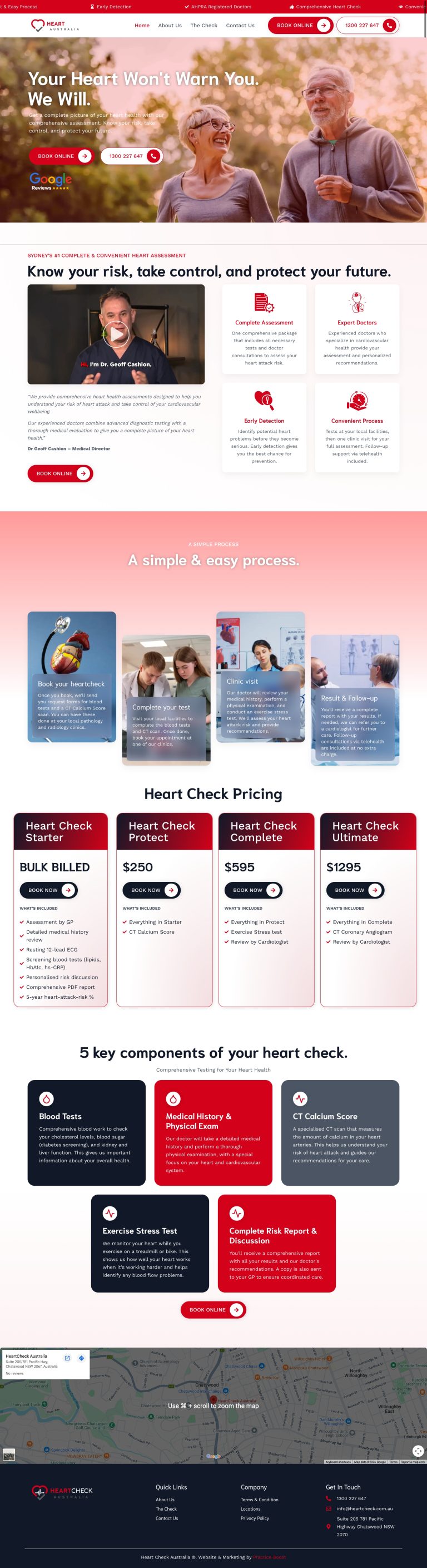medical web development services